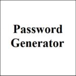 Password Generator online