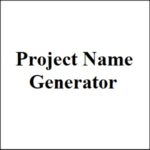 Project Name Generator online