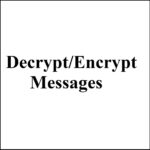 Encrypt Message online